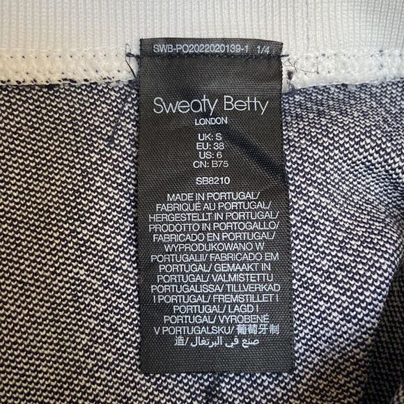 Sweaty Betty Interval Gym Tennis Seamless Dress Medium Navy Blue - Picture 13 of 14